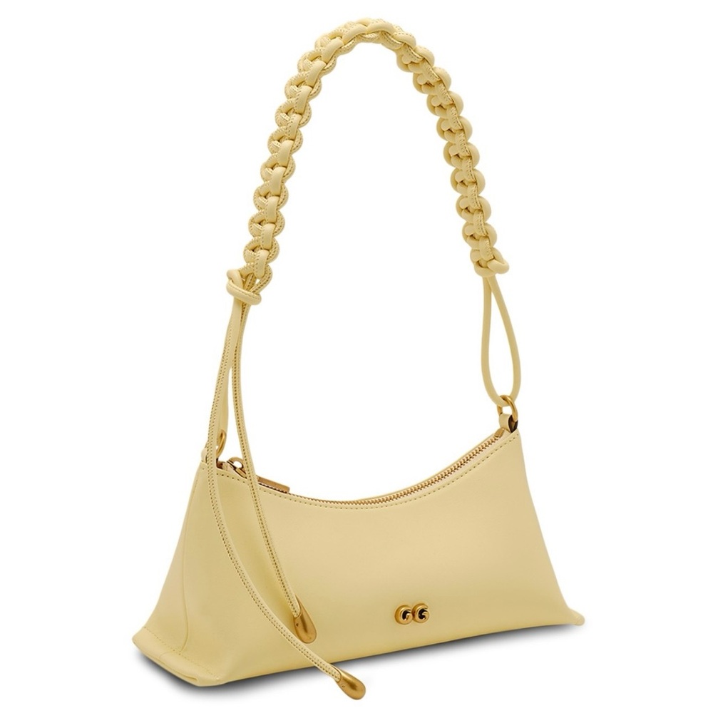 CULT GAIA Osa Leather Shoulder in Buttercream - Picture 3 of 11